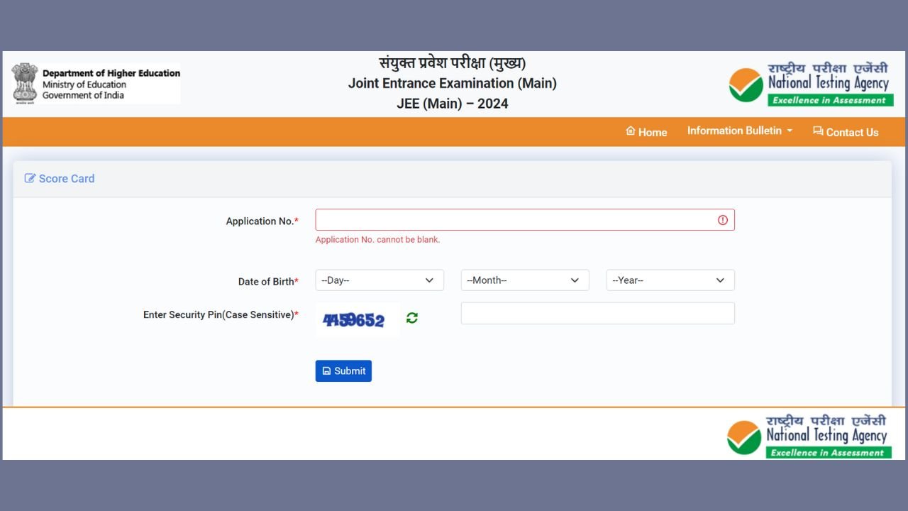 JEE Main Result 2024: सत्र 2 परीक्षा रिजल्ट जारी