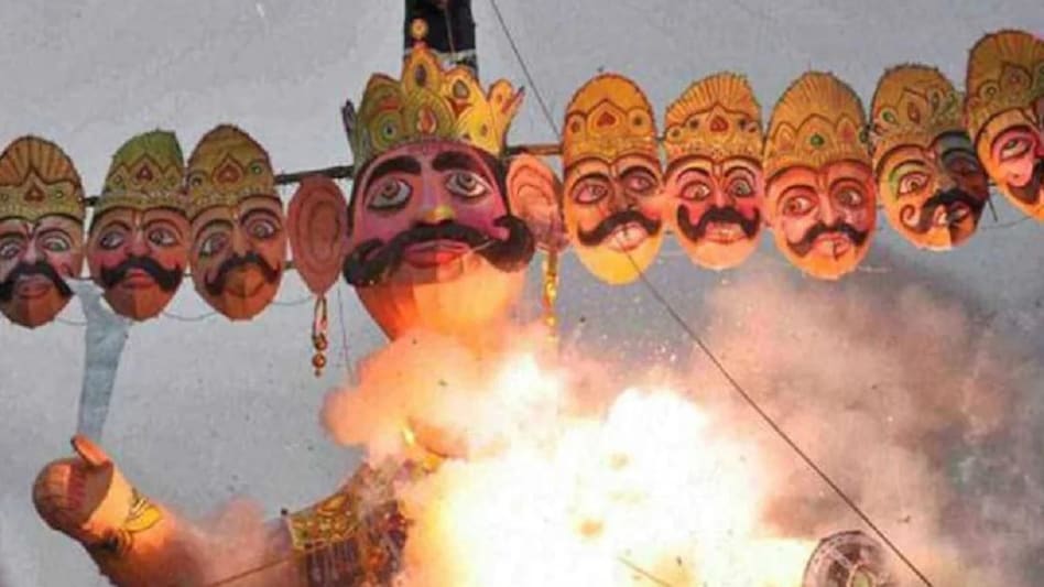 रावण की ऊंचाई 90 फीट