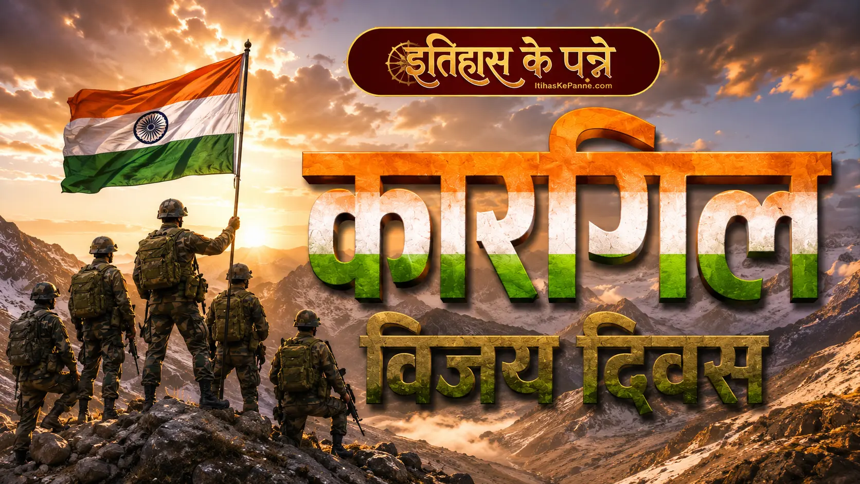 कारगिल विजय दिवस - Kargil Vijay Diwas : 26 July