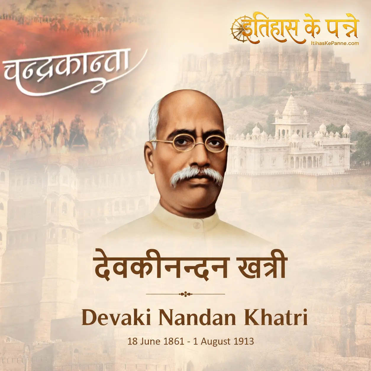देवकी नंदन खत्री - Devaki Nandan Khatri