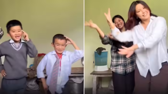 instagram reel, students and their teacher