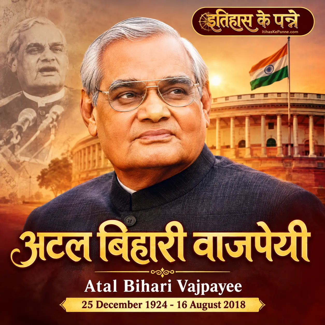 अटल बिहारी वाजपेयी - Atal Bihari Vajpayee