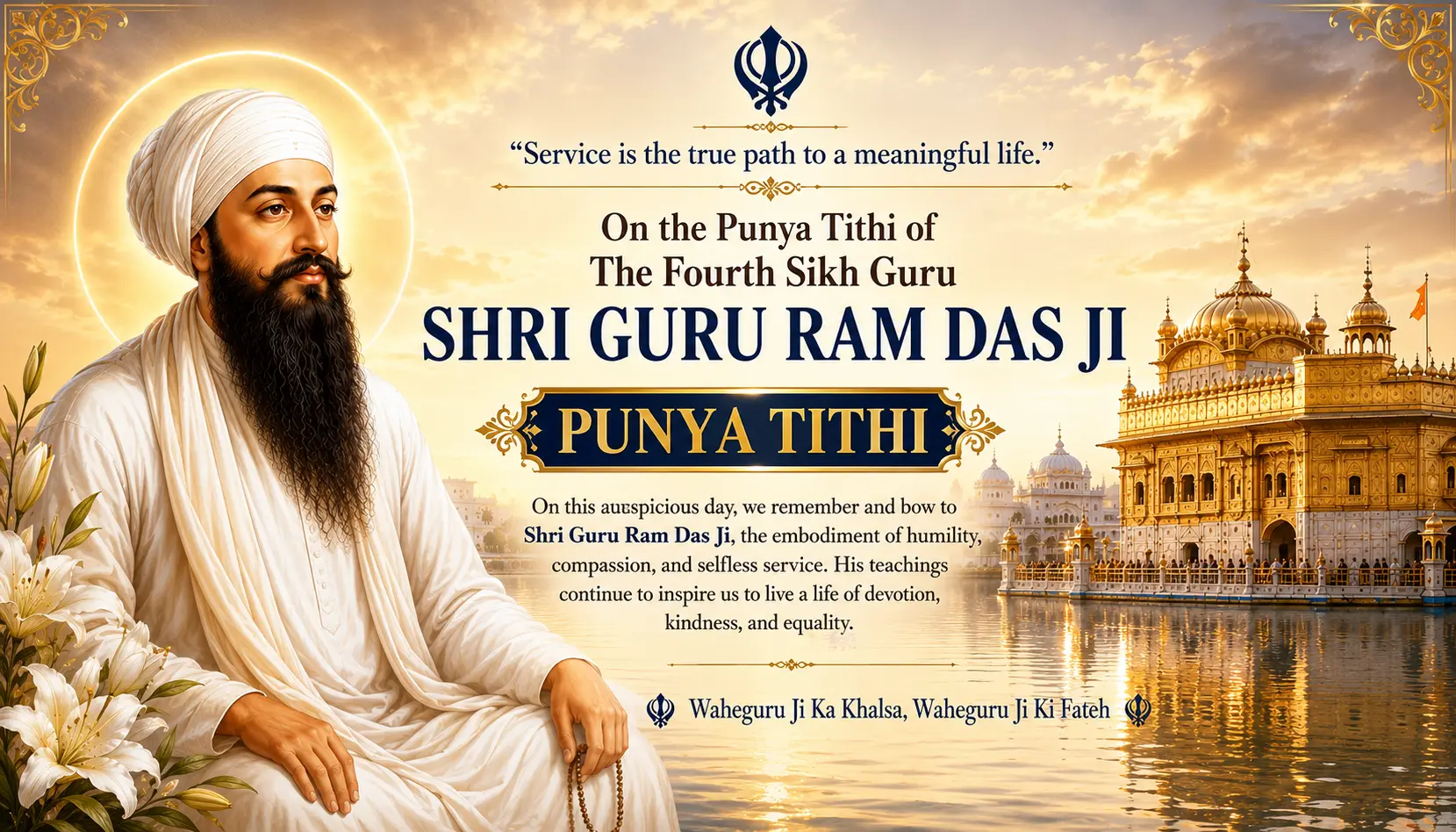 Guru Ram Das Punyatithi