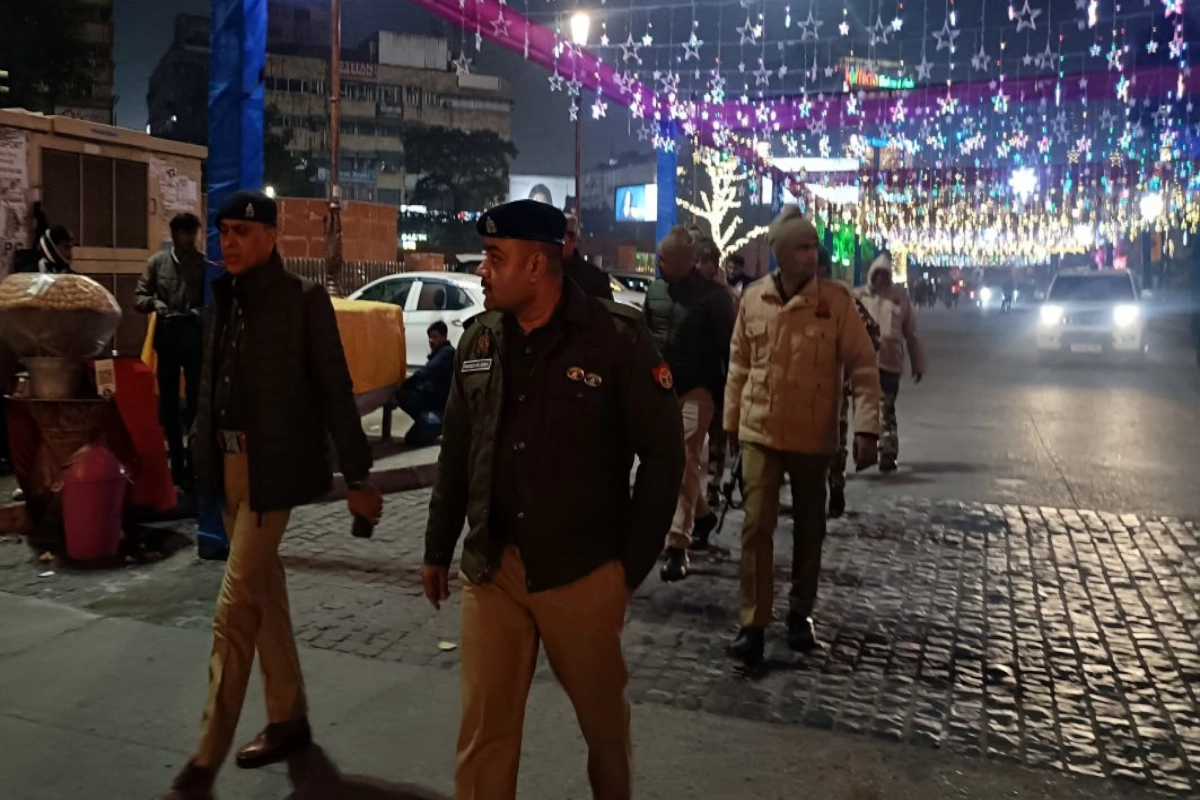 Delhi traffic police in ramleela mela