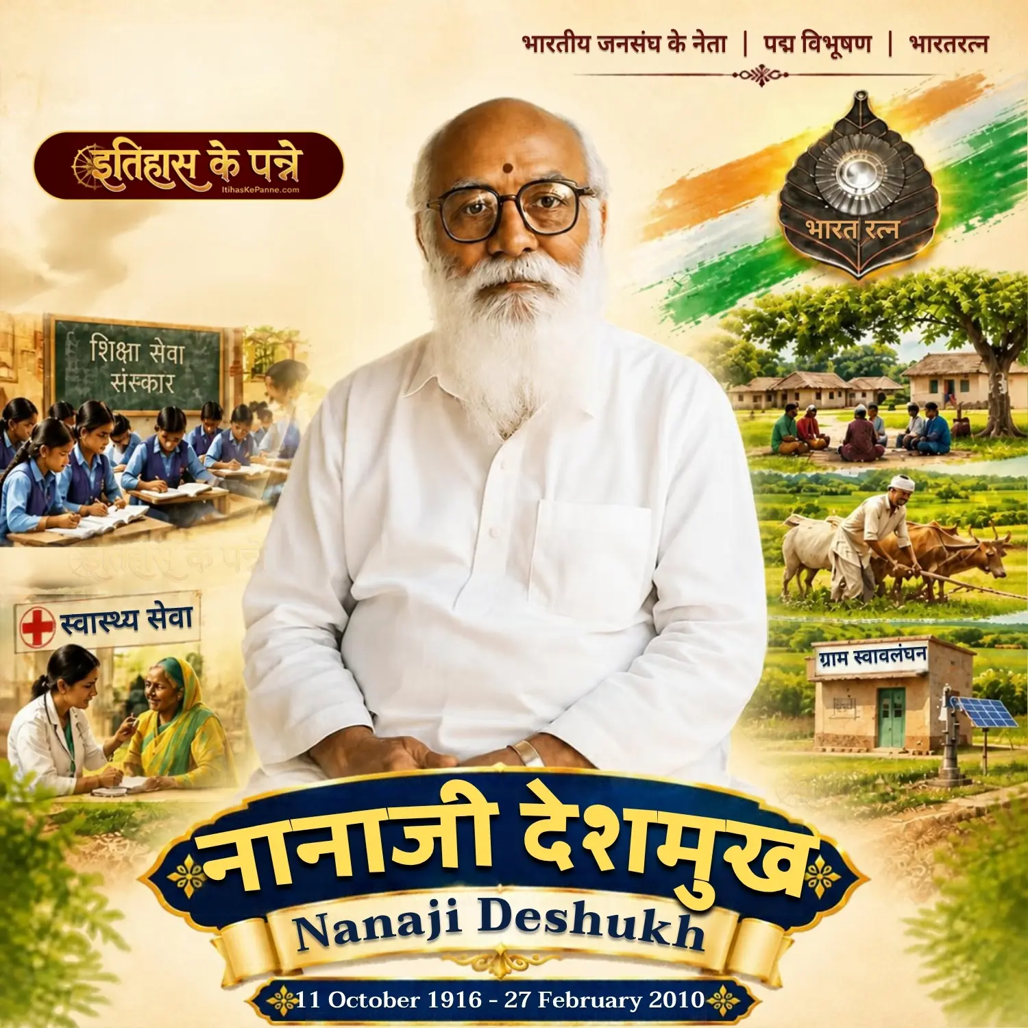 नानाजी देशमुख - Nanaji Deshmukh