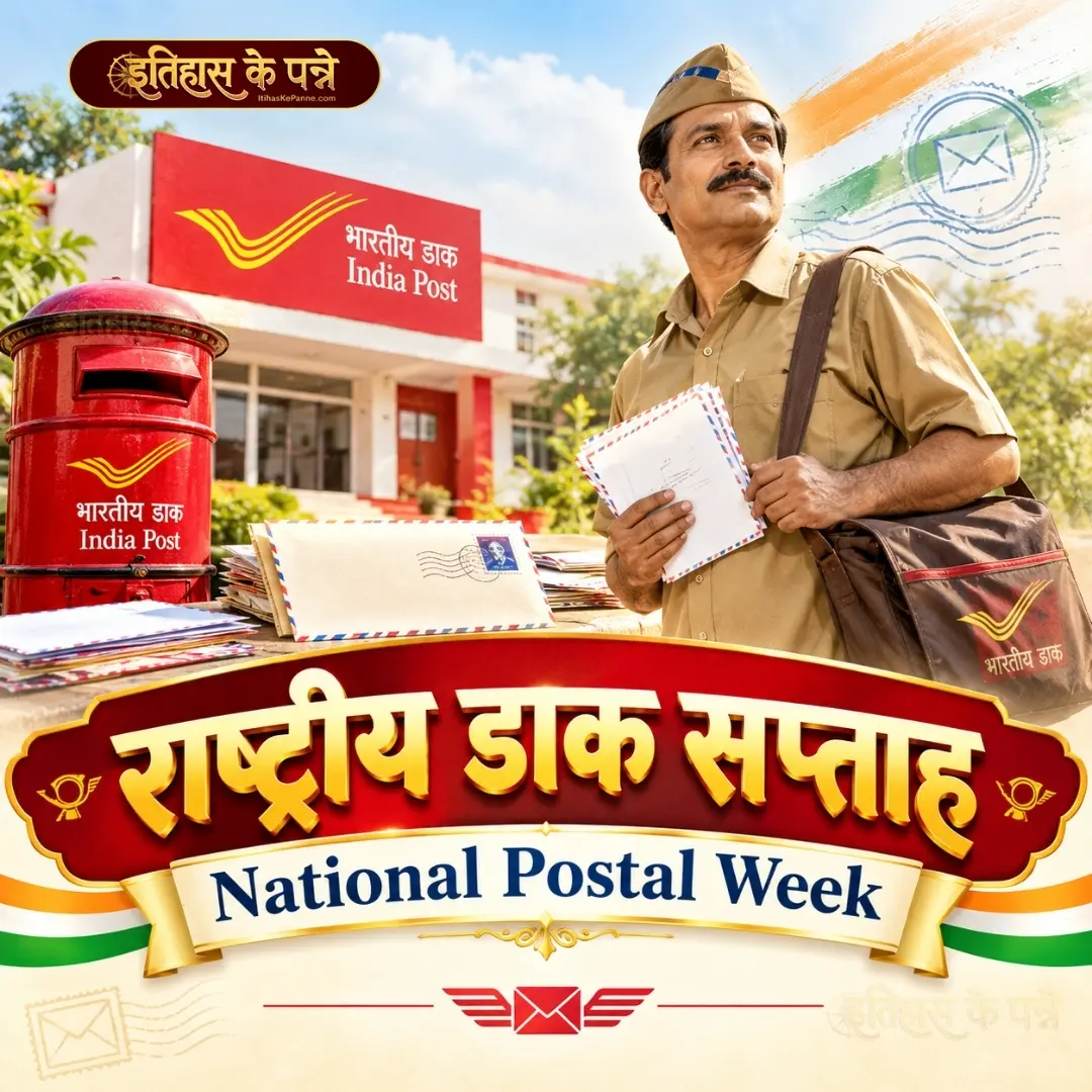 राष्ट्रीय डाक सप्ताह - National Postal Week : 10-15 October