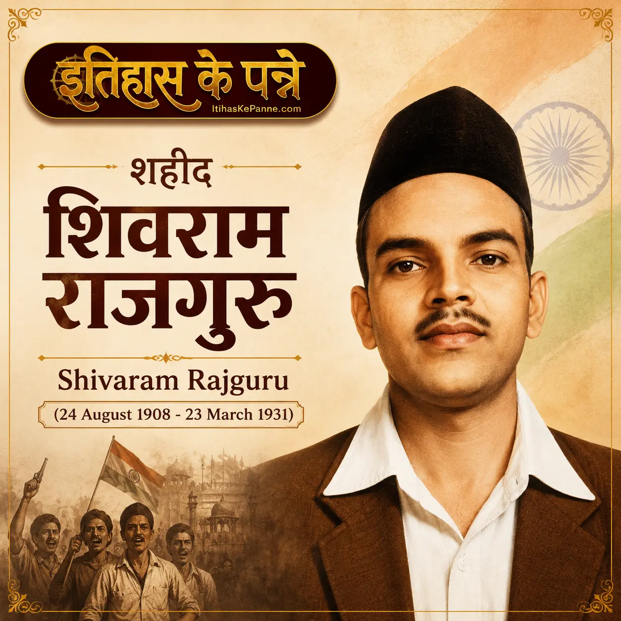 शिवराम राजगुरु - Shivaram Rajguru