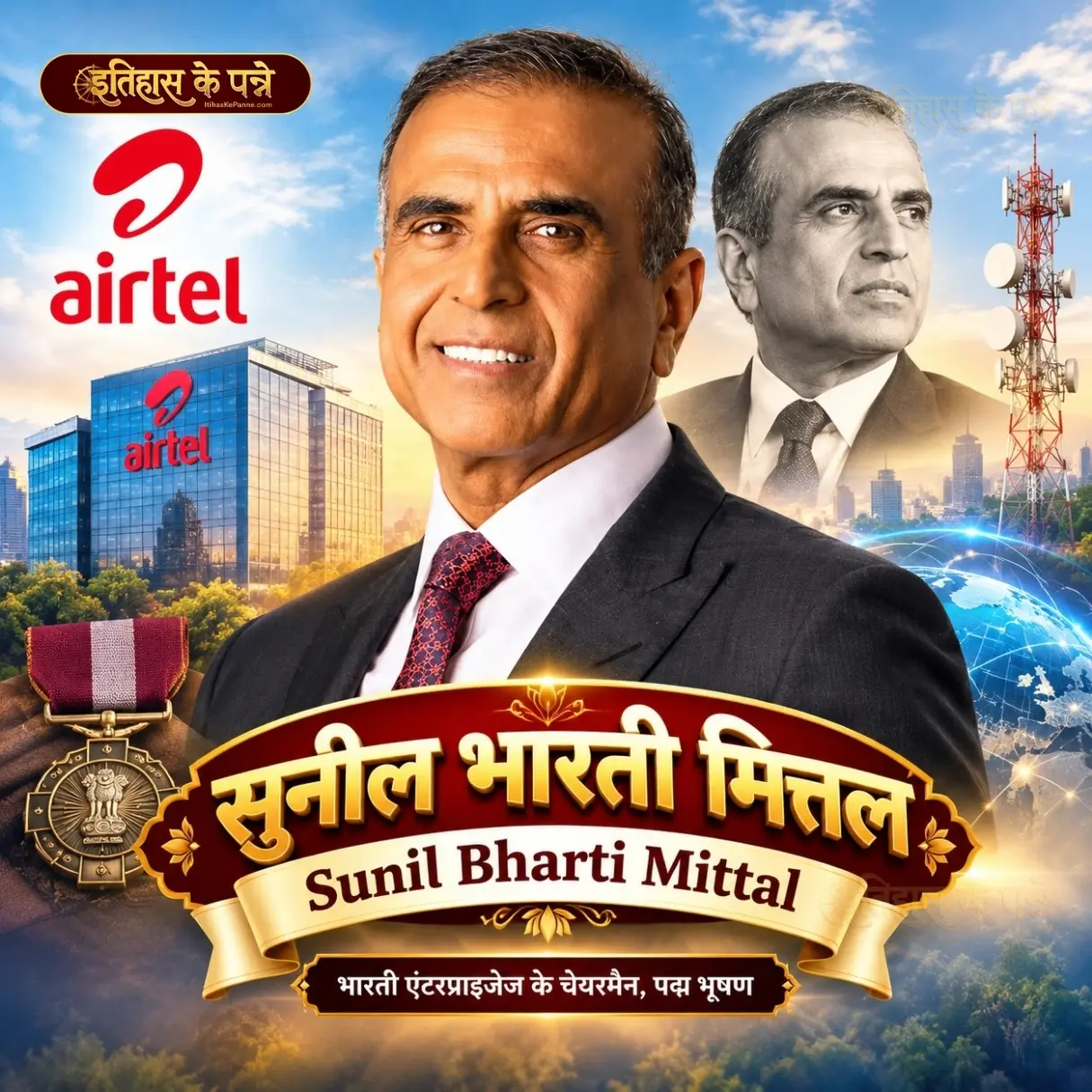 सुनील मित्तल - Sunil Mittal