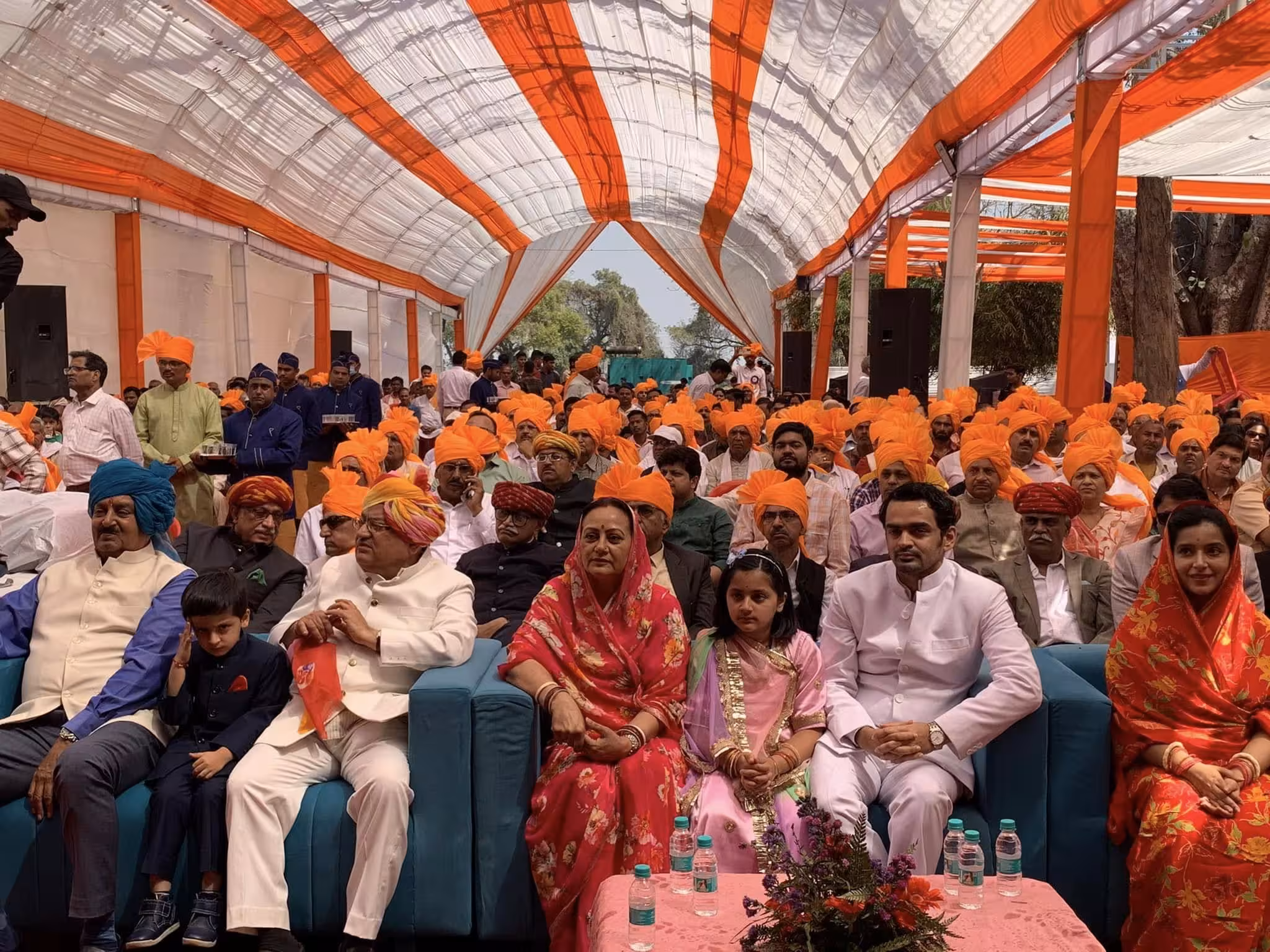 Maharaj Ji in Labhaua